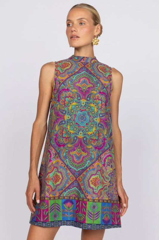 Nine Lives Bazaar Twiggy Mini Dress - Mystique