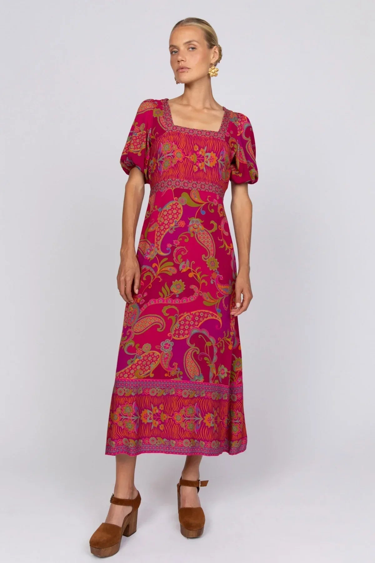 Nine Lives Bazaar Nicola Midi Dress