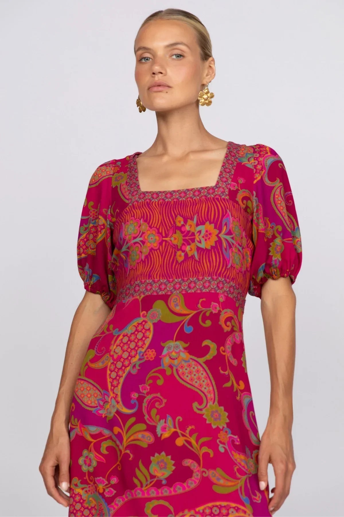 Nine Lives Bazaar Nicola Midi Dress