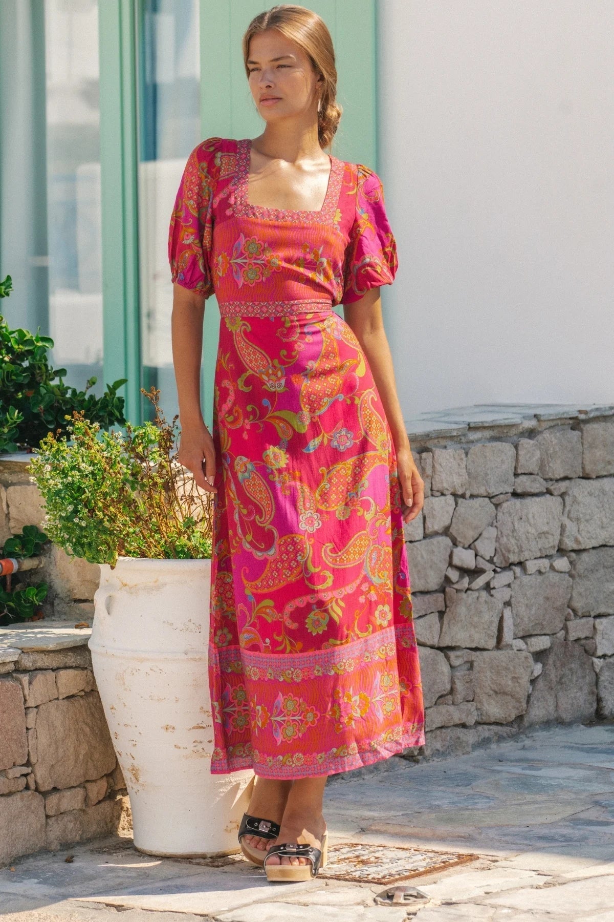 Nine Lives Bazaar Nicola Midi Dress