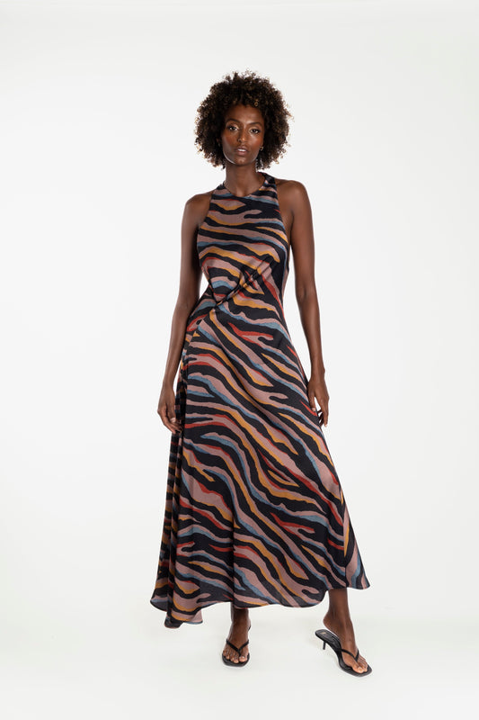 One Fell Swoop Sloane Dress Terrain Print