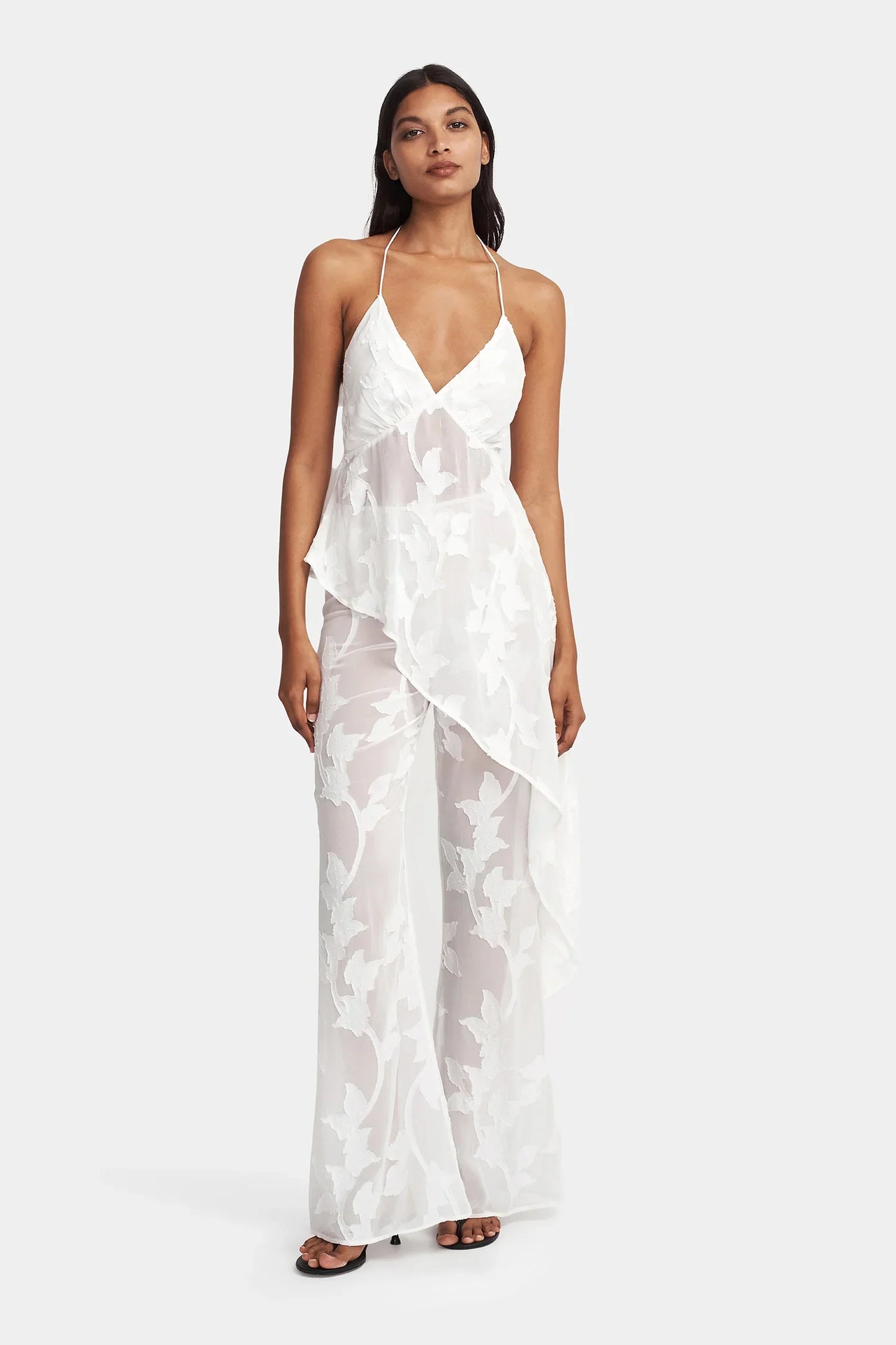 Hansen & Gretel Evanthe Pant - White Lily