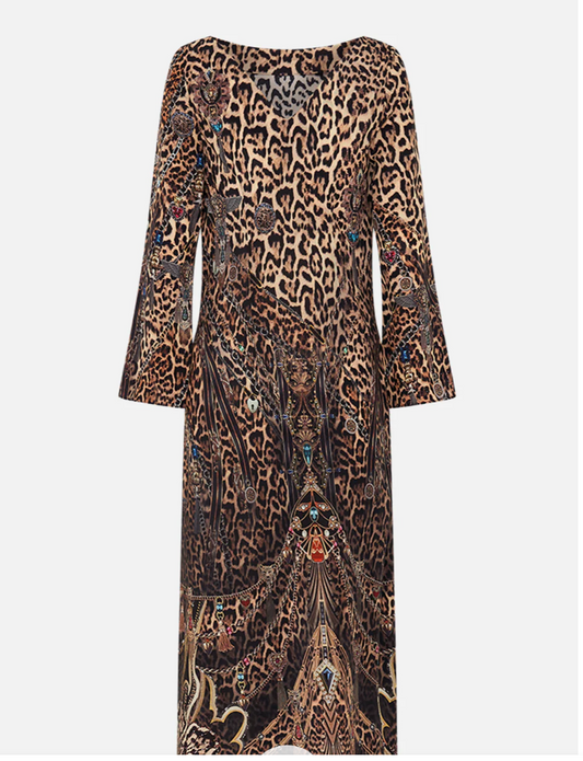 Camilla Amsterglam Long Sleeve Bias Dress **