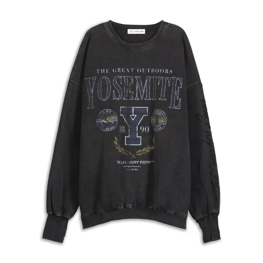 The Laundry Room Team Yosemite Jump Jumper - Black Snow