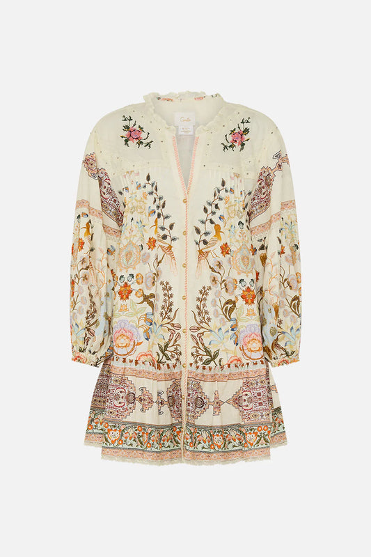 Camilla Pintuck Yoke Short Dress, In Honour Of Heirlooms **