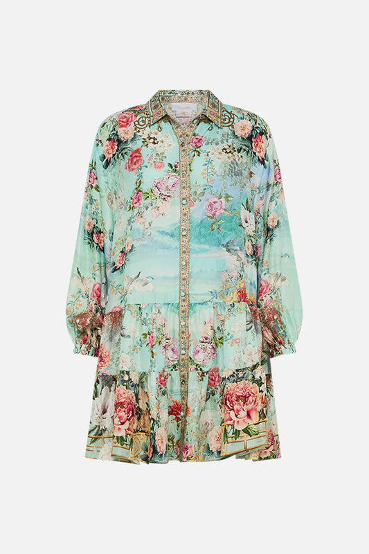 Camilla Tiered Shirt Dress, The Jewellery Museum **
