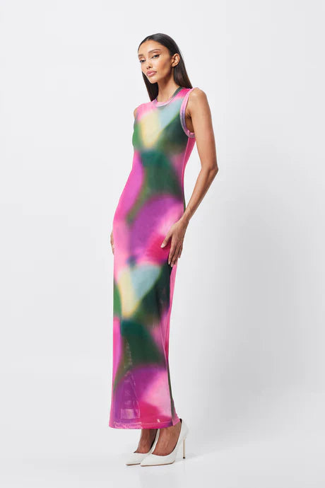 Mossman Blurred Midi Dress