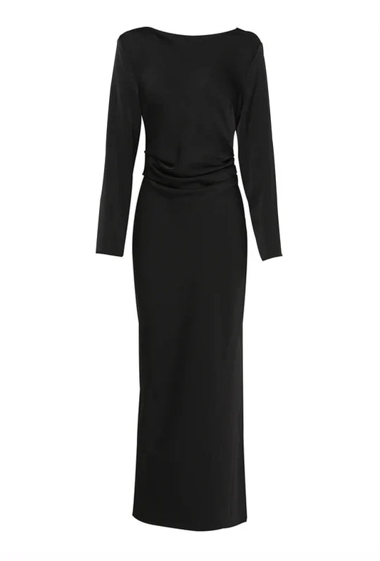 Mossman Resurgence Maxi Dress - Black