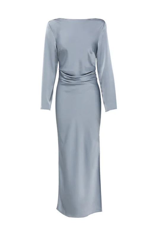 Mossman Resurgence Maxi Dress - Steel Blue