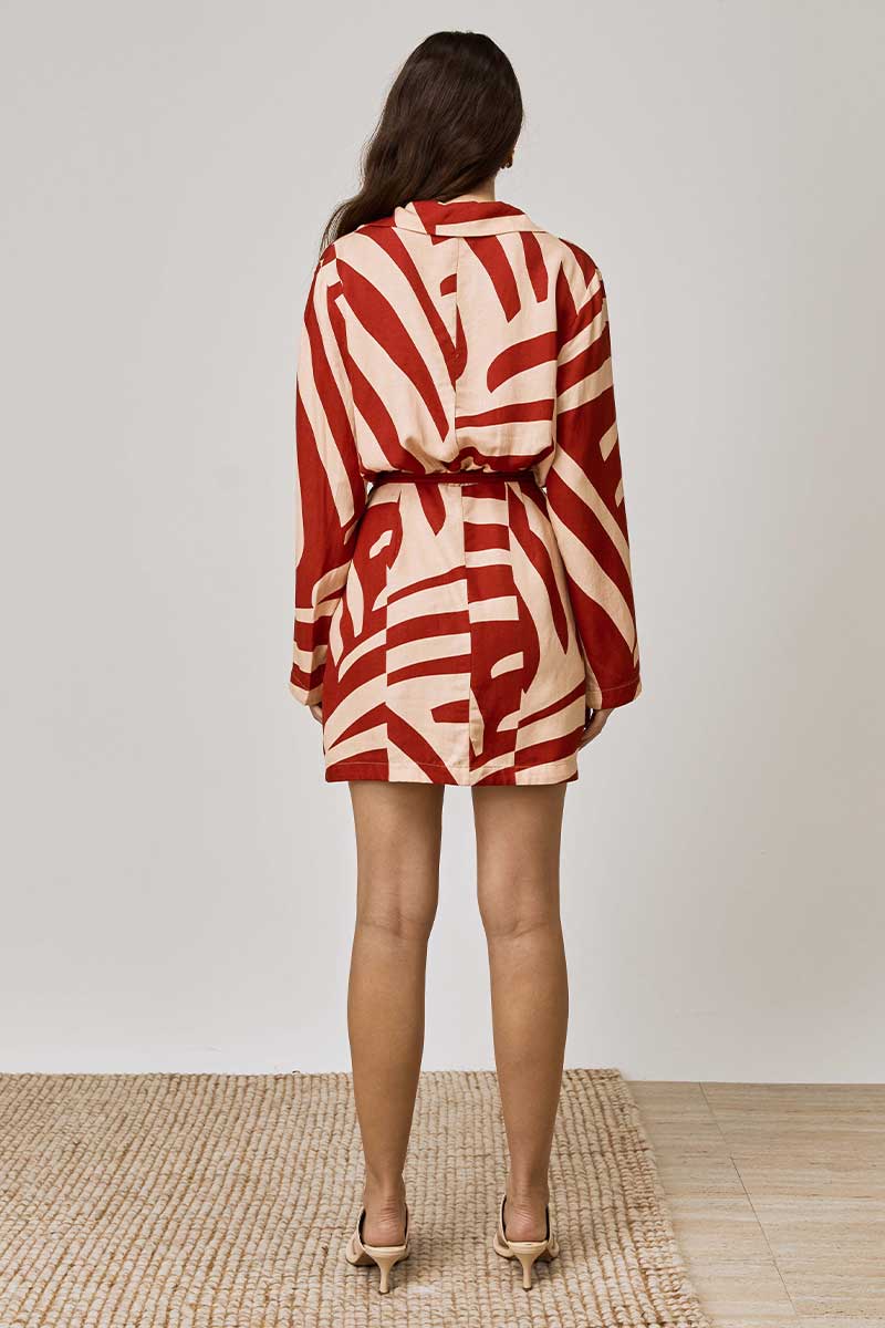 Mon Renn Tropico Mini Dress - Tropico Print