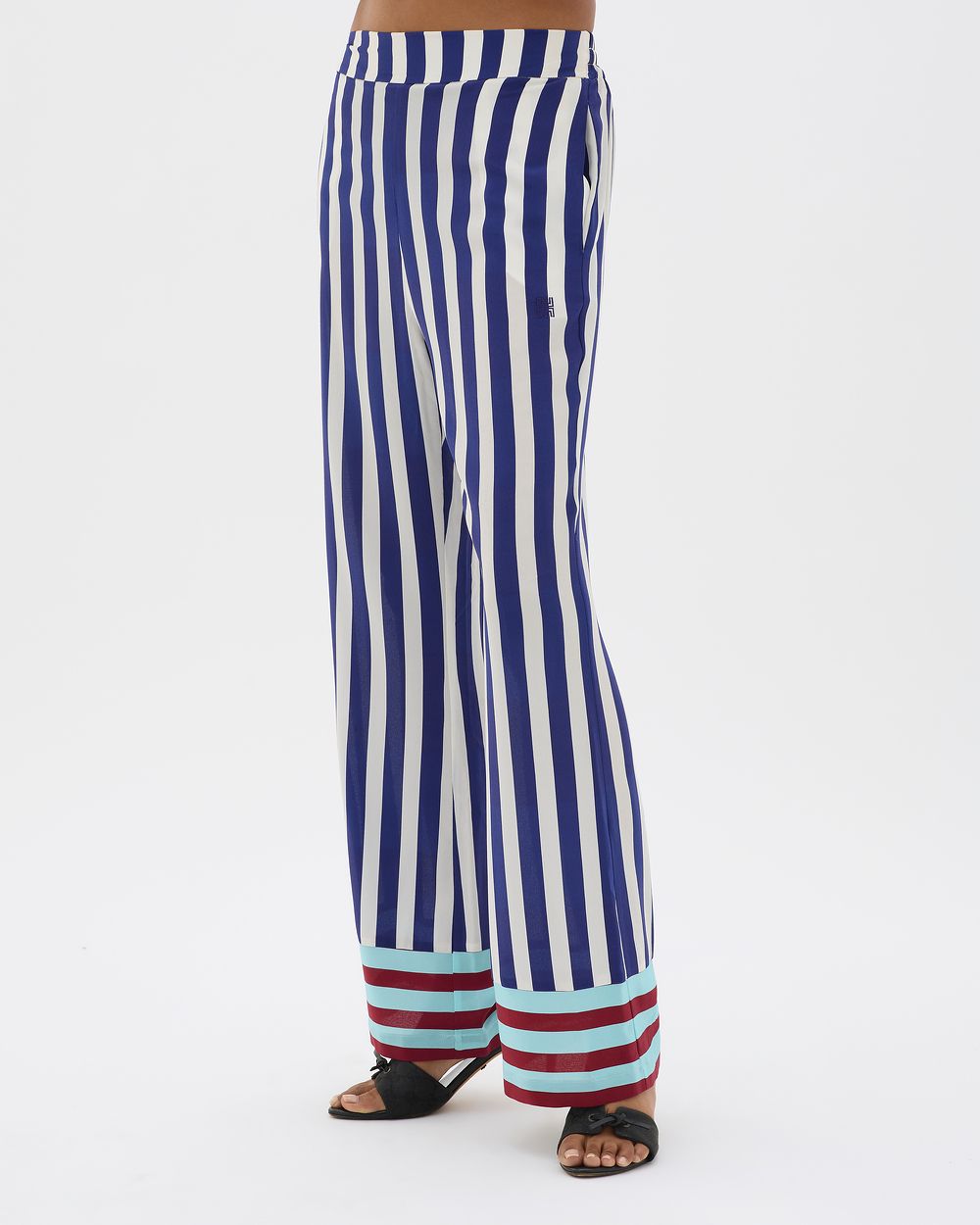 Muma World Striped Bias Pants